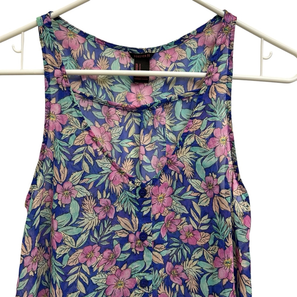Forever 21 Beautiful Floral Tank